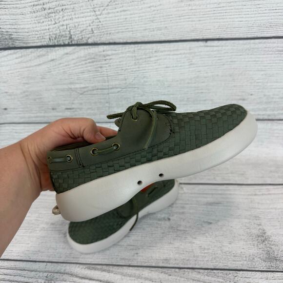 Soft Science Women's Green Weave Light Walker Lace Up Shoes Size 6 - Picture 6 of 11